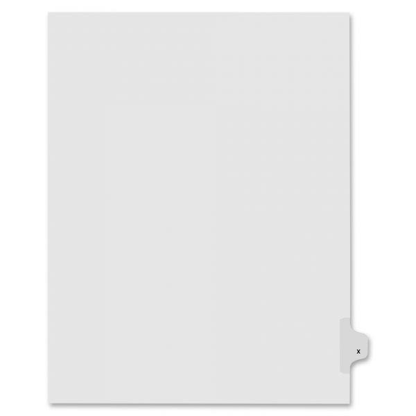 KLF80024 Kleer-Fax 80000 Series Legal Index Dividers