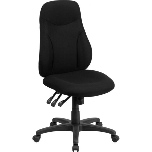 FHFBT90297HGG Flash Furniture High Back Multi-Functional Ergonomic Swivel Task Chair