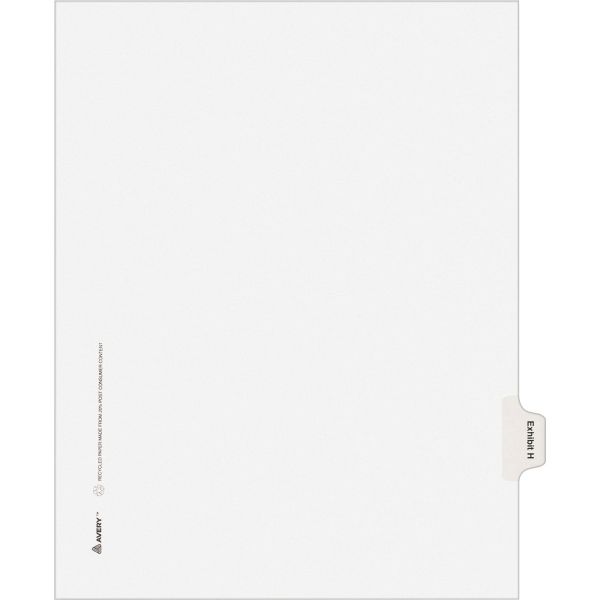 AVE82114 Avery Legal Exhibit Index Dividers