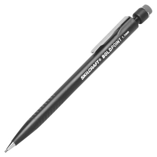 NSN3479581 SKILCRAFT Push Action Bold Point Mechanical Pencils