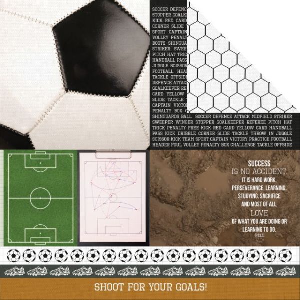NOTM436105 Game On! Double-Sided Cardstock
