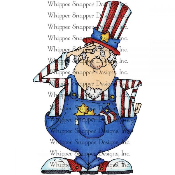 NOTM335776 Whipper Snapper Cling Stamp 4"X6"