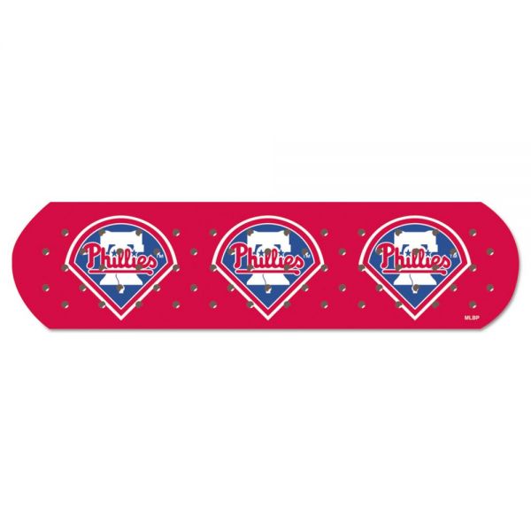 CUEPHL001001 CureIt MLB Adhesive Bandages, Philadelphia Phillies, 1" x 3", 50/Box
