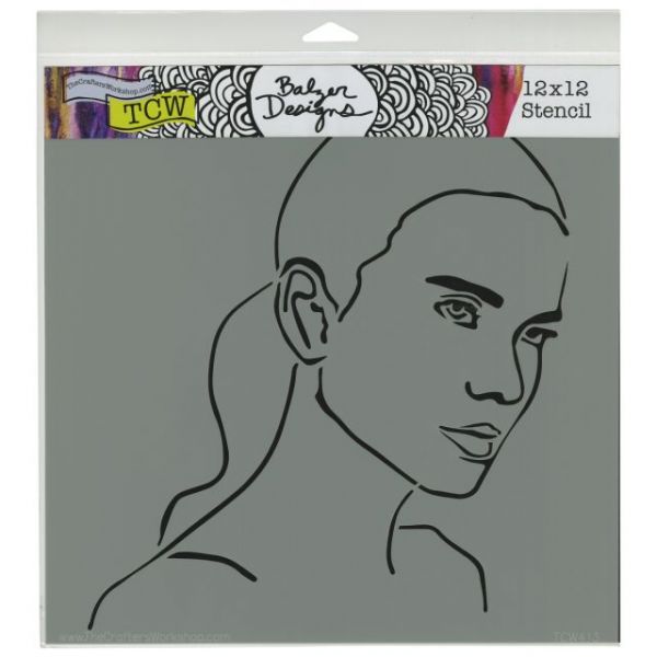 NOTM083072 Crafter's Workshop Template 12"X12"