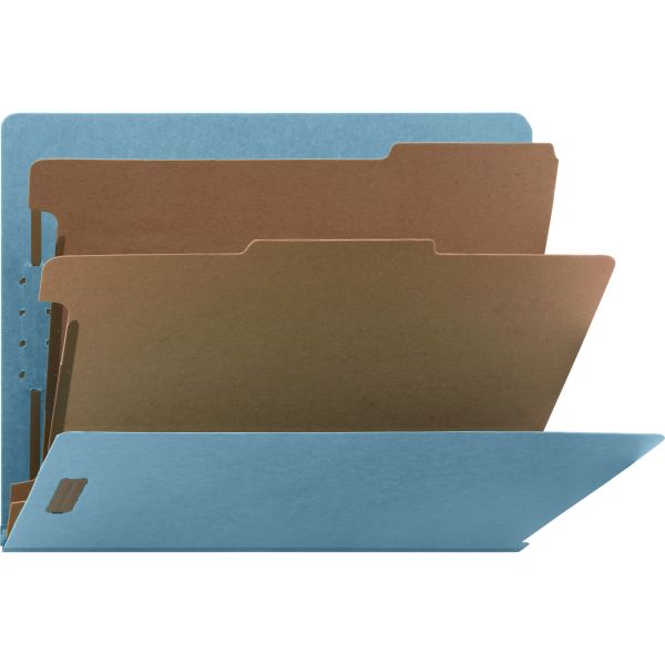 NATSP17371 Nature Saver 2-Divider End Tab Classification Folders