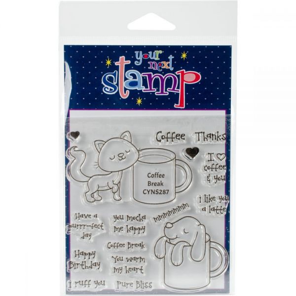 NOTM283824 Your Next Stamp Clear Stamps 4"X4"