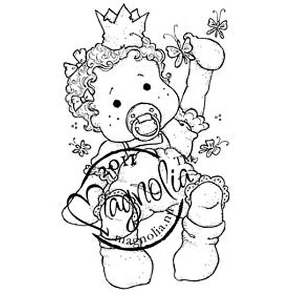 NOTM230387 Princes & Princesses Cling Stamp 6.5"X3.5" Package