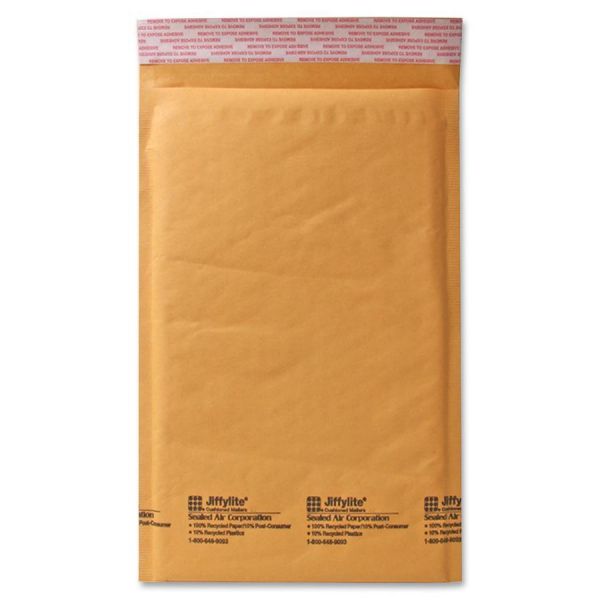 SEL39094 Sealed Air Jiffylite Self Seal Mailer, #3, 8 1/2 x 14 1/2, Golden Brown, 100/Carton