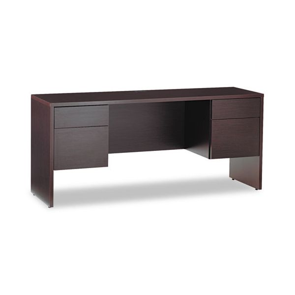 GLBG2066CKDES Global Genoa Series Double Pedestal Computer Desk