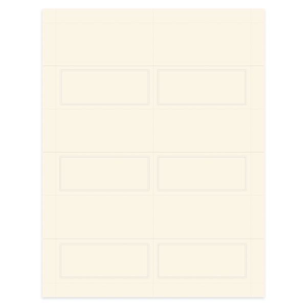 Gartner Studios Place Cards, Pearlized, 4" x 3", Ivory, Pack Of 48