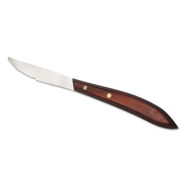 DXX18221 Dexter Connoisseur Table Steak Knife, High-Carbon Steel, Rosewood Handle, 4"
