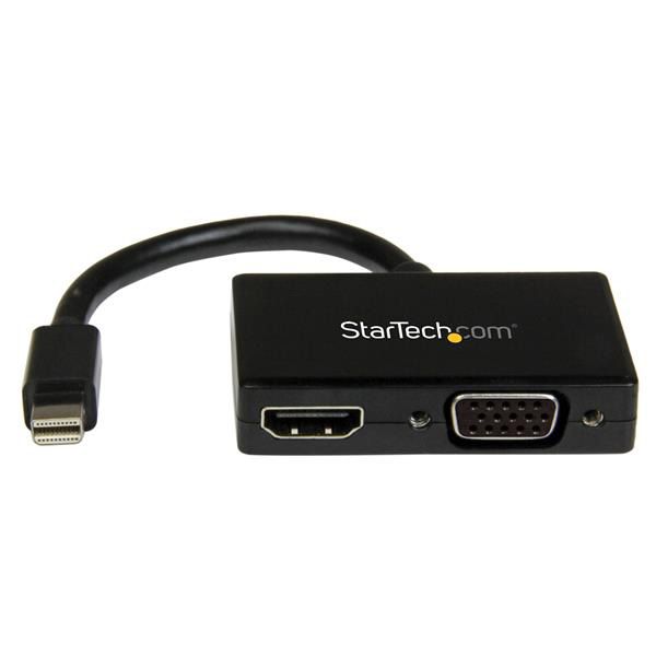 SYNX4109865 StarTech.com Travel A/V Adapter: 2-in-1 Mini DisplayPort to HDMI or VGA Converter