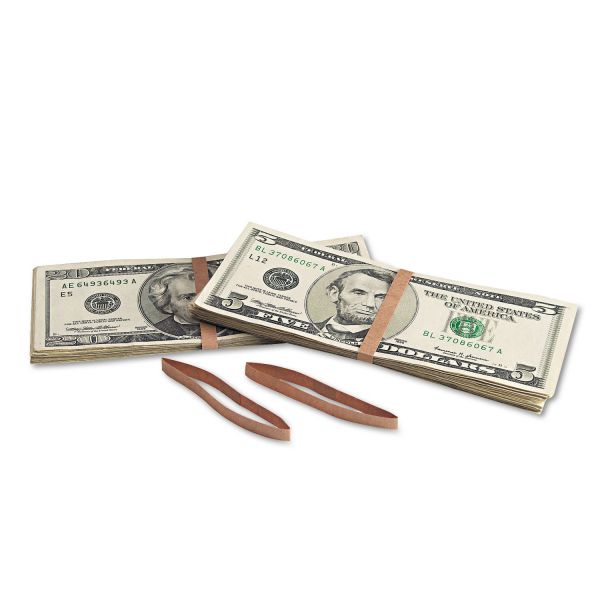 CTX56725 Coin-Tainer Blank Paper Bill Bands, 1000/Box, Brown