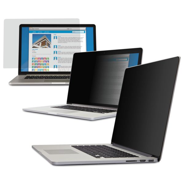 MMMPFNAP004 3M Blackout Frameless Privacy Filter, 13" Widescreen MacBook Pro w/Retina Display
