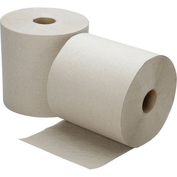 NSN5915823 Skilcraft Hardwound Paper Towel Rolls, 8" x 800 ft, 1 Ply, 6 Rolls/ Carton