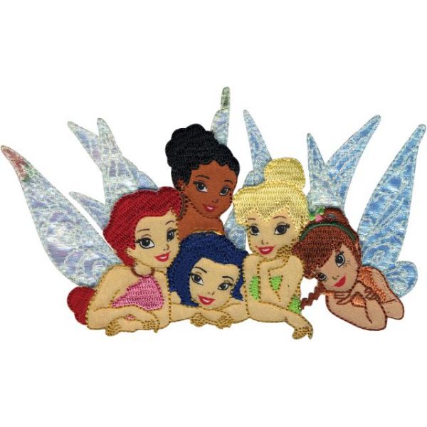 NOTM451069 Disney Fairies Iron-On Applique