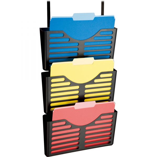Lorell Plastic Hanging Wall File Pockets
