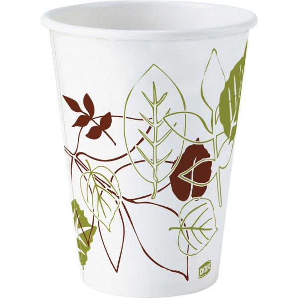 DXE2342WSCT Dixie Pathways 12 oz Paper Cups
