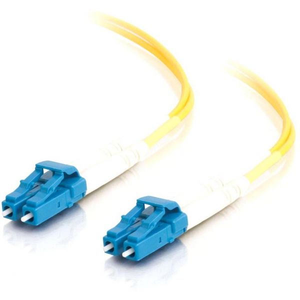 SYNX2437624 4m LC-LC 9/125 OS1 Duplex Singlemode PVC Fiber Optic Cable - Yellow