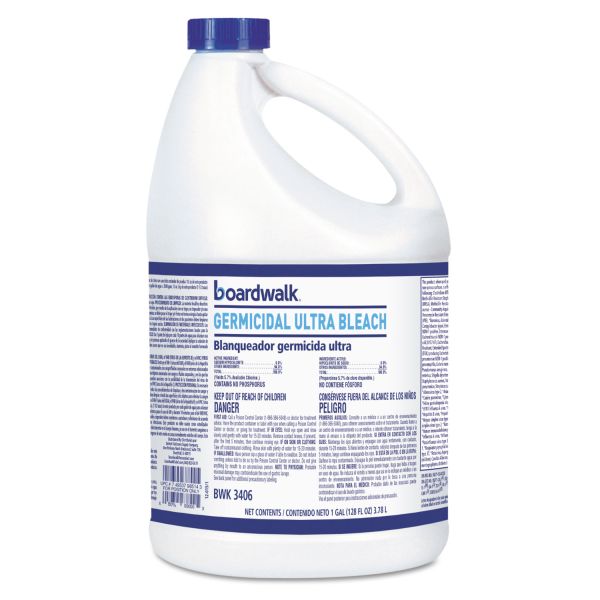 BWK3406 Boardwalk Ultra Germicidal Bleach, 1 Gallon Bottle, 6/carton
