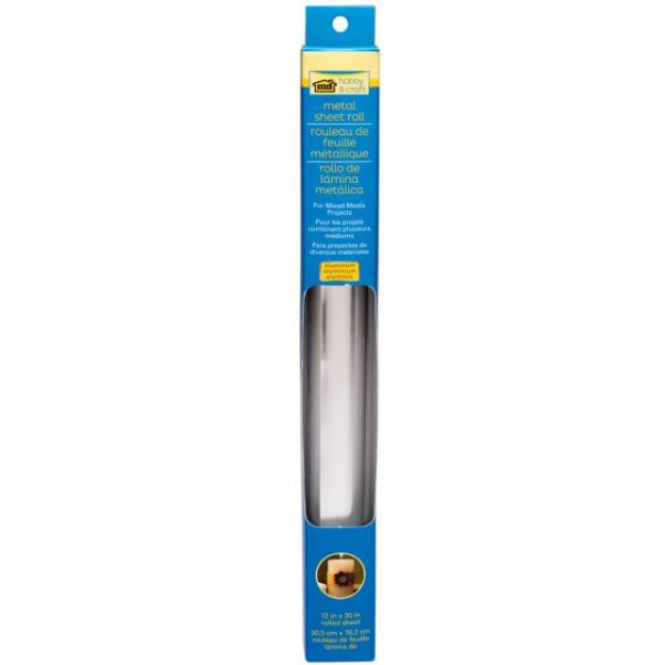 NOTM433154 Aluminum Metal Sheet Roll 12"X30"