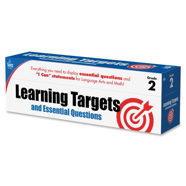 CDP158059 Carson-Dellosa Learning Targets and Essential Questions Pocket Chart Cards