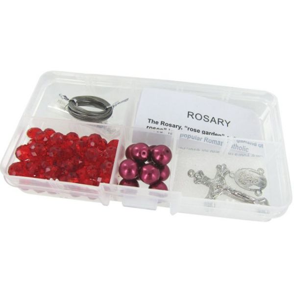 NOTM104875 Crystal & Pearl Rosary Bead Kit