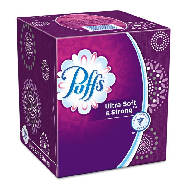 PGC35038BX Puffs Ultra Soft Facial Tissue, Two-Ply, White, 56 Sheets/Box