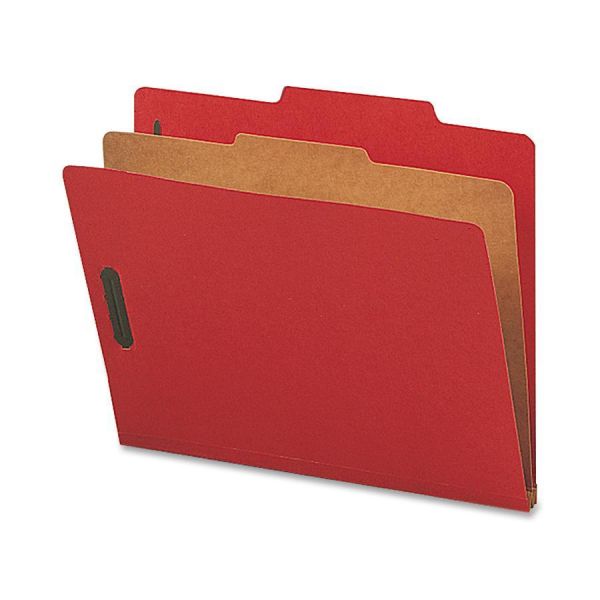 NATSP17201 Nature Saver Bright Red Classification Folders