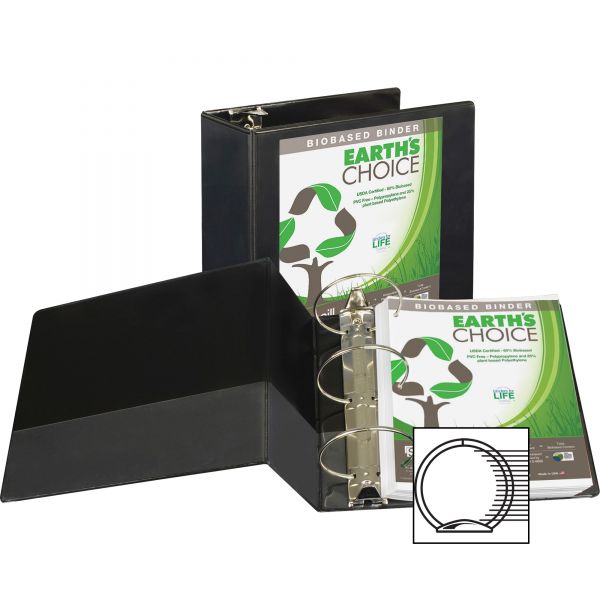 SAM18900 Samsill Earth's Choice 5" 3-Ring View Binder