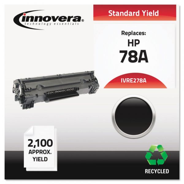 IVRE278A Innovera Remanufactured CE278A (78A) Toner, Black