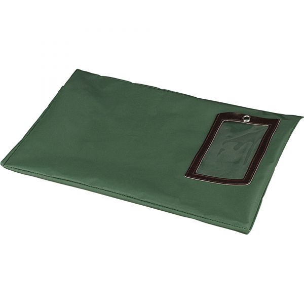 PMC04649 PM Company SecurIT Flat Dark Green Transit Sack, 18w x 14h
