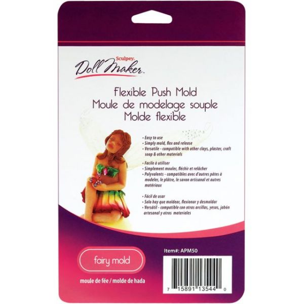 NOTM439386 Sculpey III Doll Maker Flexible Push Mold