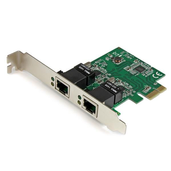 SYNX4056855 StarTech.com Dual Port Gigabit PCI Express Server Network Adapter Card - PCIe NIC