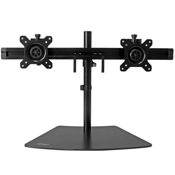 SYNX4452046 StarTech.com Dual Monitor Stand - Crossbar - Supports Monitors up to 24" - Vesa Mount - Adjustable Computer Monitor Arm