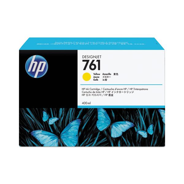 HEWCM992A HP 761, (CM992A) Yellow Original Ink Cartridge