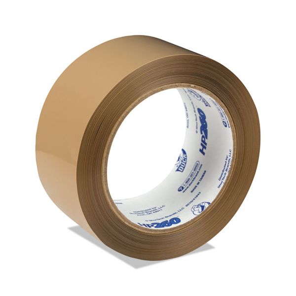 DUCHP260T Duck Carton Sealing Tape 1.88" x 60yds, 3" Core, Tan