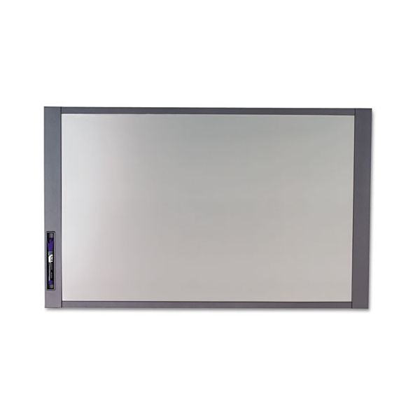 QRT72982 Quartet InView Custom Whiteboard, 36 x 24, Graphite Frame