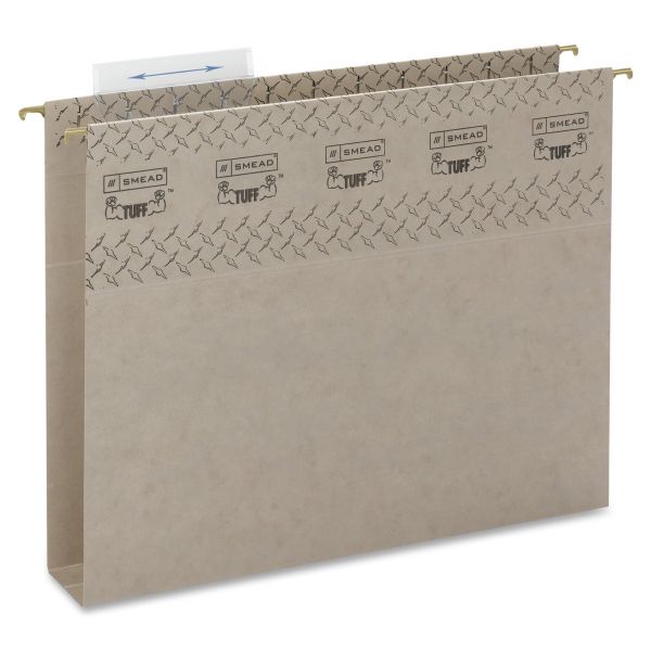 SMD64240 Smead TUFF Hanging Box Bottom File Folders with Easy Slide Tab