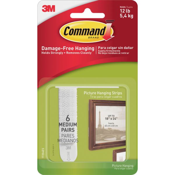 MMM17204ES Command Medium Picture Hanging Strips
