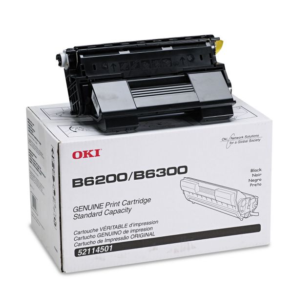 OKI52114501 Oki 52114501 Toner, 10000 Page-Yield, Black