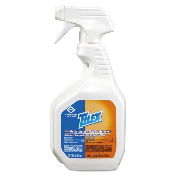CLO35600CT Tilex Disinfects Instant Mildew Remover, 32oz Smart Tube Spray, 9/Carton