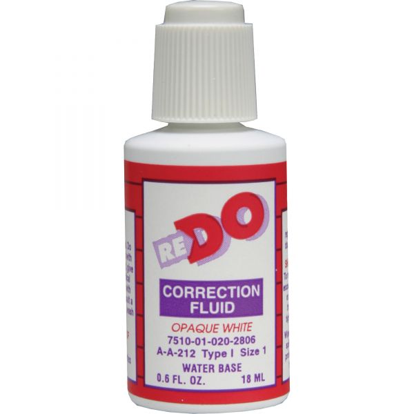 NSN0202806 Re-Do Water Base Correction Fluid