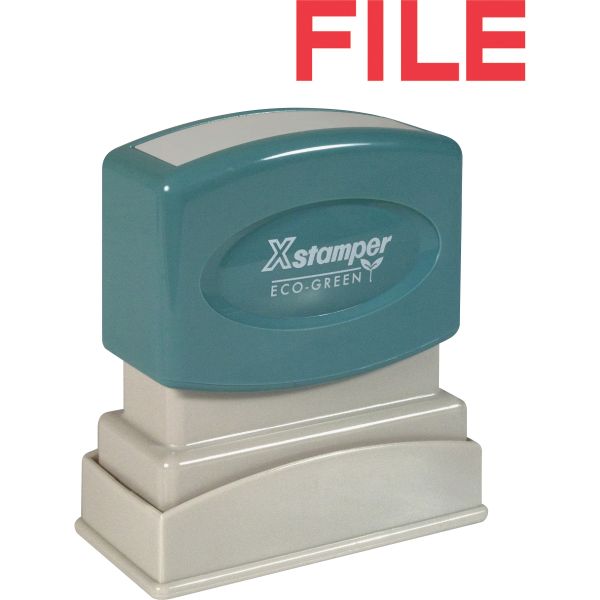 XST1051 Xstamper FILE Title Stamp