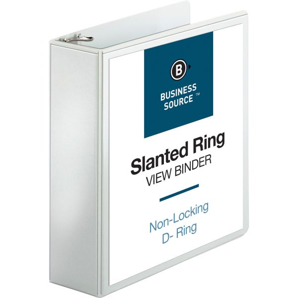 BSN28443 Business Source 3" 3-Ring View Binder