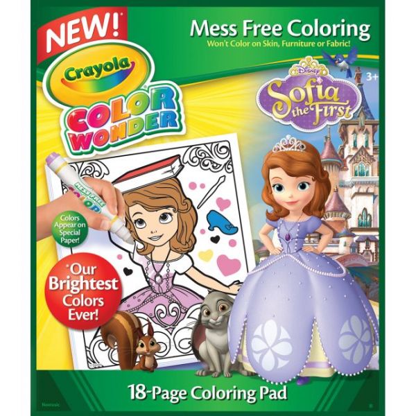 NOTM158020 Crayola Color Wonder Coloring Pad - 18 Pages