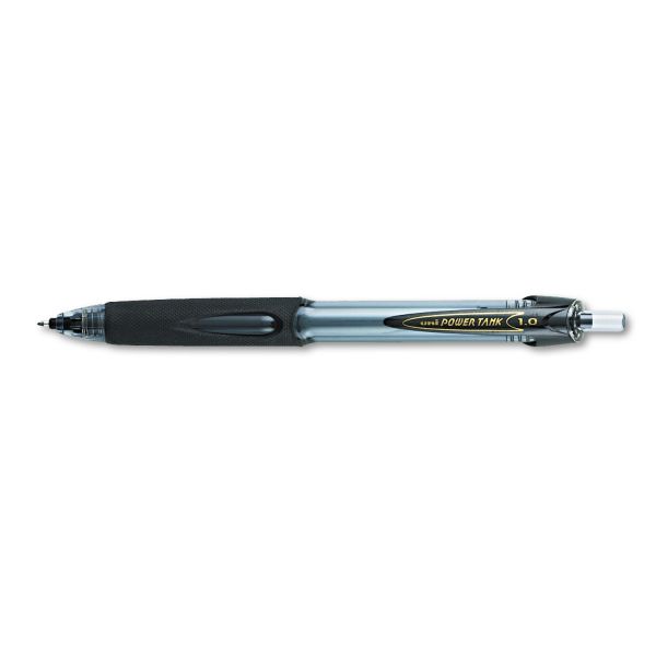 SAN42070 uni-ball Power Tank RT Ballpoint Retractable Pen, Black Ink, Bold, Dozen