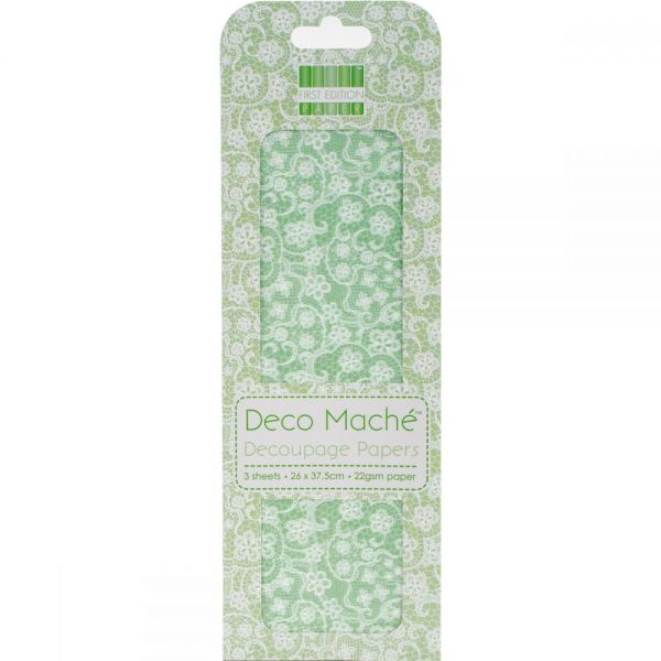 NOTM335931 Deco Mache Paper 10.25"X14.75" 3/Pkg