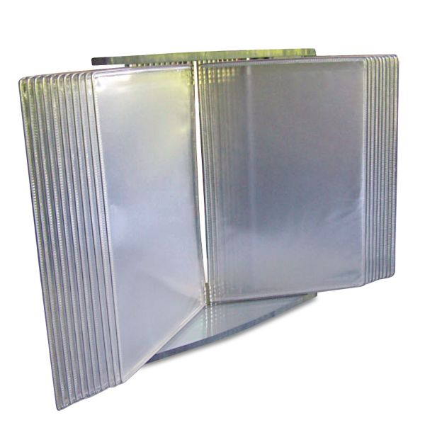 TFICD272 Tarifold, Inc. Crystal 20 Pocket Desk Reference Unit
