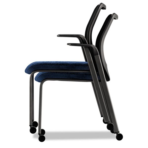 HONN606NT90 HON Nucleus Series Multipurpose Chair, Black ilira-stretch M4 Back, Mariner/Black